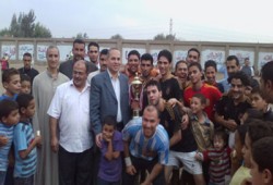 يسري تعيلب يكرم الفرق الفائزة بالدورة الرياضية لـ"الحرية والعدالة" بالمنوفية