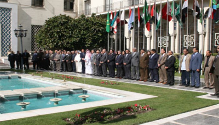 العربي ومندوبو الجامعة العربية ينظمون وقفة تضامنية مع الشعب الفلسطيني