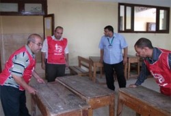 "أساس النهضة" بالفيوم تتفقد أعمال الصيانة والتطوير بمدارس سنورس