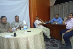 الحرية والعدالة بالمنصورة ينظم ندوة للتعريف بالدستور الجديد