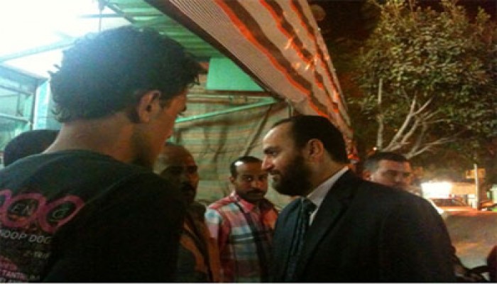 جولة لنائب الحرية والعدالة بالسويس للاستماع لشكاوى المواطنين