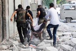 20 شهيدًا على الأقل من بينهم أطفال في دوما بريف دمشق