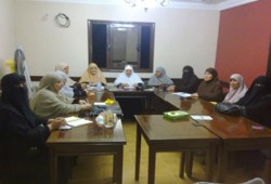سيدات الحرية والعدالة بدمياط يناقشن الاستعداد لعيد الأضحي