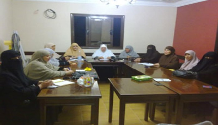 سيدات الحرية والعدالة بدمياط يناقشن الاستعداد لعيد الأضحي