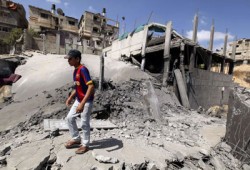 إصابة 4 فلسطينيين في قصف صهيوني على بيت لاهيا