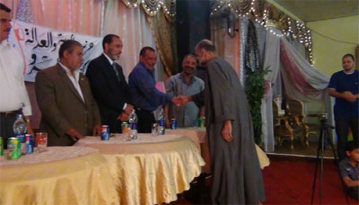 "الحرية والعدالة" بدمياط يكرم أبطال حرب أكتوبر