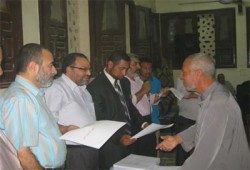 الحرية والعدالة بالشرقية يكرم 500 من أبطال أكتوبر