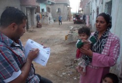 حملة للحرية والعدالة بأبو المطامير لحل مشكلة العشوائيات