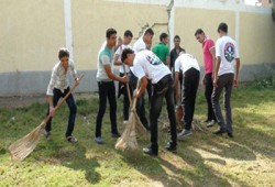 "التعليم أساس النهضة" بالشرقية تنظم يوم خدمة عامة بأبو كبير