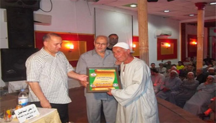 "الحرية والعدالة" يكرم أبطال أكتوبر بالمنوفية