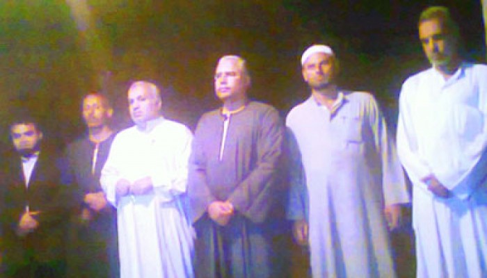 "الحرية والعدالة" بالمنوفية يعزي شهيد سيارة الأمن المركزي بأشمون