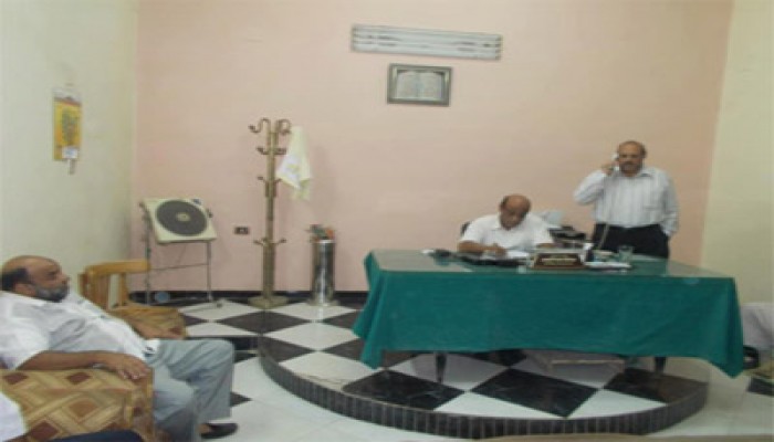 "الحرية والعدالة" بالمنيا يبحث حل مشكلات ملوي مع مجلس المدينة