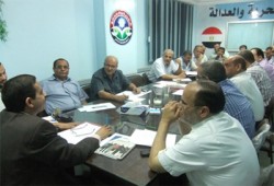 الحرية والعدالة بالمنوفية يناقش مشكلات المحافظة في اجتماعه الأسبوعي