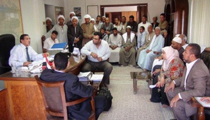 "الحرية والعدالة" بالفيوم ينهي أزمتي أهالي شكشوك وكفر محفوظ