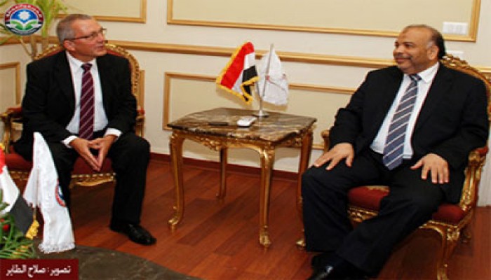 د. الكتاتني يلتقي السفير الألماني بالقاهرة ومساعد وزير خارجية بلاده