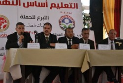 "الحرية والعدالة" يدشن مبادرة "التعليم أساس النهضة" بالإسكندرية