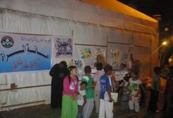 أطفال "الحرية والعدالة" بأسوان ينظمون مرسمًا للاحتفال بذكرى أكتوبر