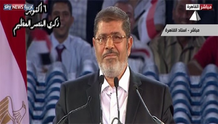 الرئيس مرسي: ذكرى أكتوبر تبعث فينا الأمل ولن تموت أبدًا