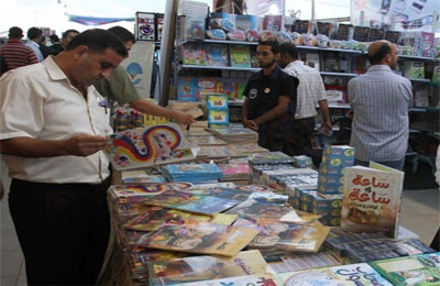 افتتاح معرض الكتاب بغزة و90% من الكتب المشاركة مصرية