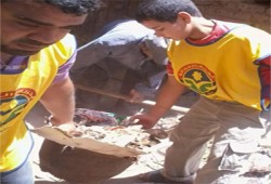 حملة نظافة واسعة للحرية والعدالة بالمنوفية