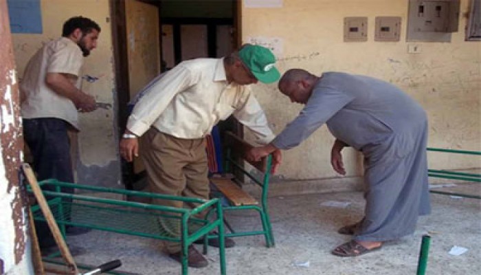 الحرية والعدالة يطلق حملة "صيانة مدارسنا" بصفط اللبن