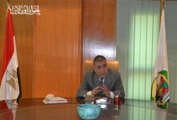 "الحرية والعدالة" يلتقي محافظ الفيوم لتطوير السكة الحديد