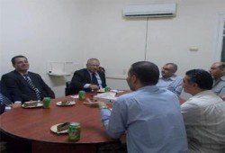 أقباط الشرقية يستنكرون الفيلم المسيء في زيارة للحرية والعدالة