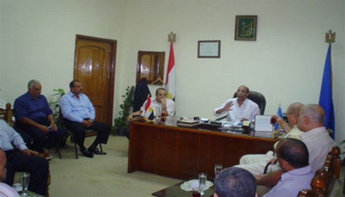 الحرية والعدالة يلتقي رئيس مدينة دمنهور لإنجاز ملف النظافة