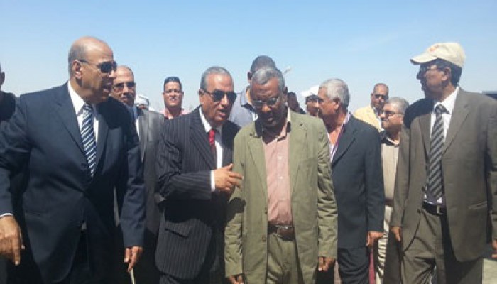 "الحرية والعدالة" يشارك في افتتاح محطة بنزين النيل بأسوان