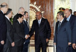 البشير يستقبل الأمين العام للجامعة العربية بقصر القبة