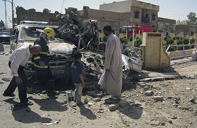 مقتل 4 في انفجار قرب المنطقة الخضراء ببغداد