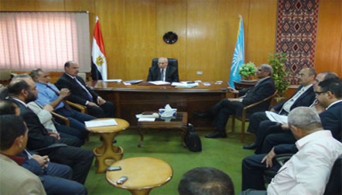 "الحرية والعدالة" بالإسكندرية يلتقي المحافظ لإطلاعه على مشاكل الإقليم