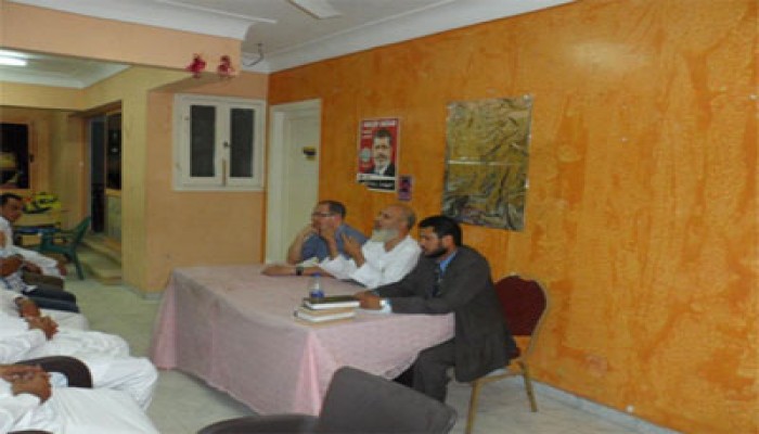 بالصور.. "الحرية والعدالة" يواصل لقاء قبائل العرب لحل مشاكلهم