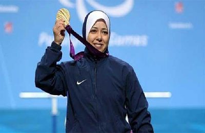 البطلة الذهبية فاطمة عمر تشكر الرئيس مرسي وأسرتها