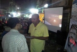 داتا شو لـ"الحرية والعدالة" بالجيزة لعرض إنجازات الرئيس