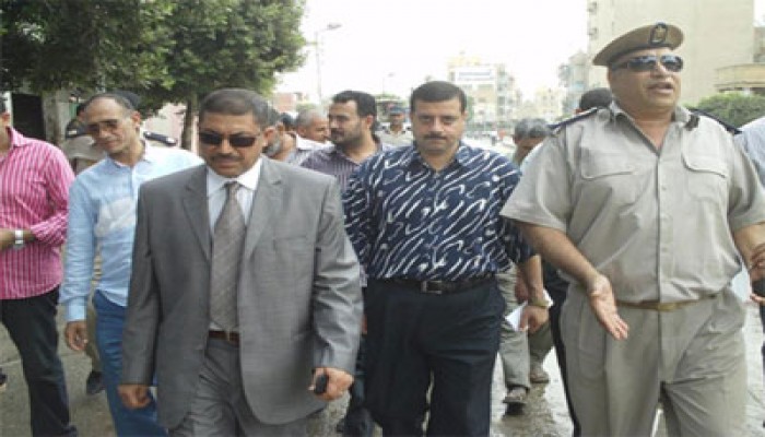 قيادات الحرية والعدالة تشهد حملة لإزالة الإشغالات بالشرقية