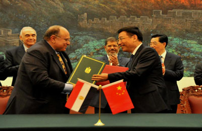 الرئيس مرسي: نسعى إلى شراكة حقيقية مع الصين