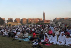 صلاة العيد بالمنيا.. دعوات للعمل والإنتاج ودعم الرئيس