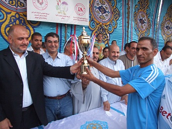 زعرور وغيث يشاركان في دورة "الخواص" الرياضية