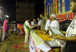 "الحرية والعدالة" يكرم المتفوقين وحفظة القرآن والرياضيين بالمنوفية