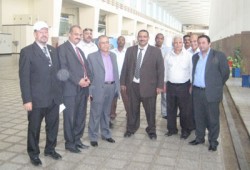 أعضاء اللجنة التأسيسية تتفقد السد العالي‎