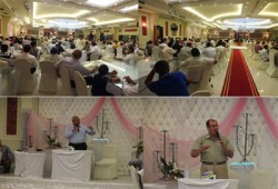 بالصور.. حفل سحور للحرية والعدالة برشيد بحضور حشمت والجنايني