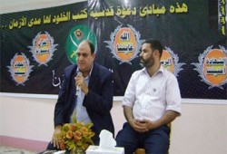 نائب الحرية والعدالة ينهي خصومة ثأرية بدمياط