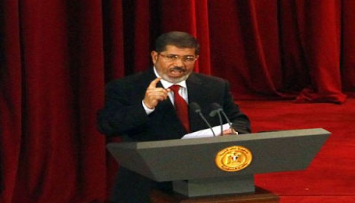 الرئيس مرسي: منفذو هجوم رفح سيدفعون الثمن غاليًا