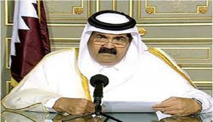 أمير قطر يستقبل خالد مشعل في الدوحة