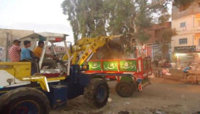 رفع 5 آلاف طن قمامة في حملة وطن نظيف بالقليوبية