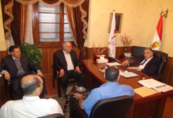 "الحرية والعدالة" بالإسكندرية يلتقي المحافظ  لبحث خطة الرئيس