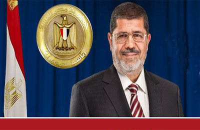 الرئيس مرسي يؤدي صلاة الجمعة بمسجد الفتح بالزقازيق