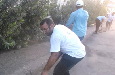 "شباب بيحب بلده".. حملة لقوى أسوان لتنفيذ خطة الـ100 يوم