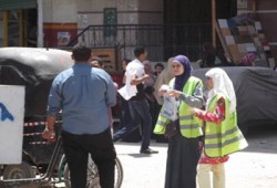 "النظافة عنوان النهضة" حملة للحرية والعدالة بالهرم